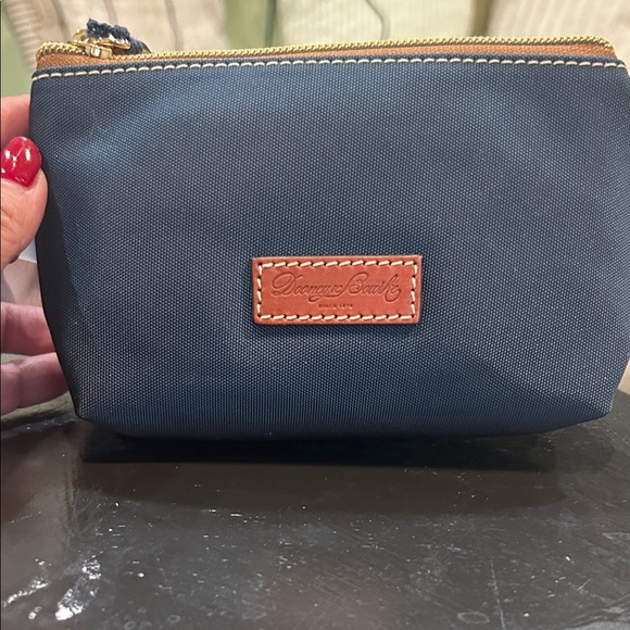 Dooney & Bourke Handbags - Dooney & Bourke Navy Blue Woman's makeup Bag